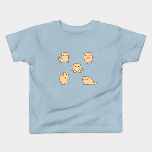 Cat yoga. Kids T-Shirt